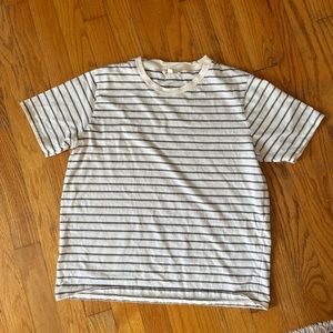 Sezane Striped Organic cotton tee
